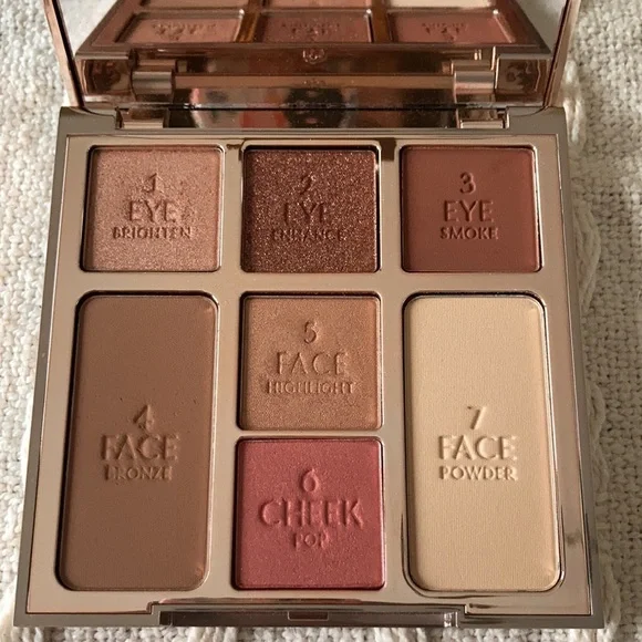 charlotte tilbury instant look all over face pallette-look of love collection!